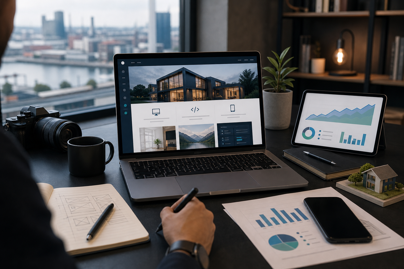 Digitaler Experte fuer Webdesign Entwicklung und Unternehmertum