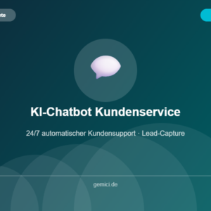 KI-Chatbot – Kundenservice automatisieren