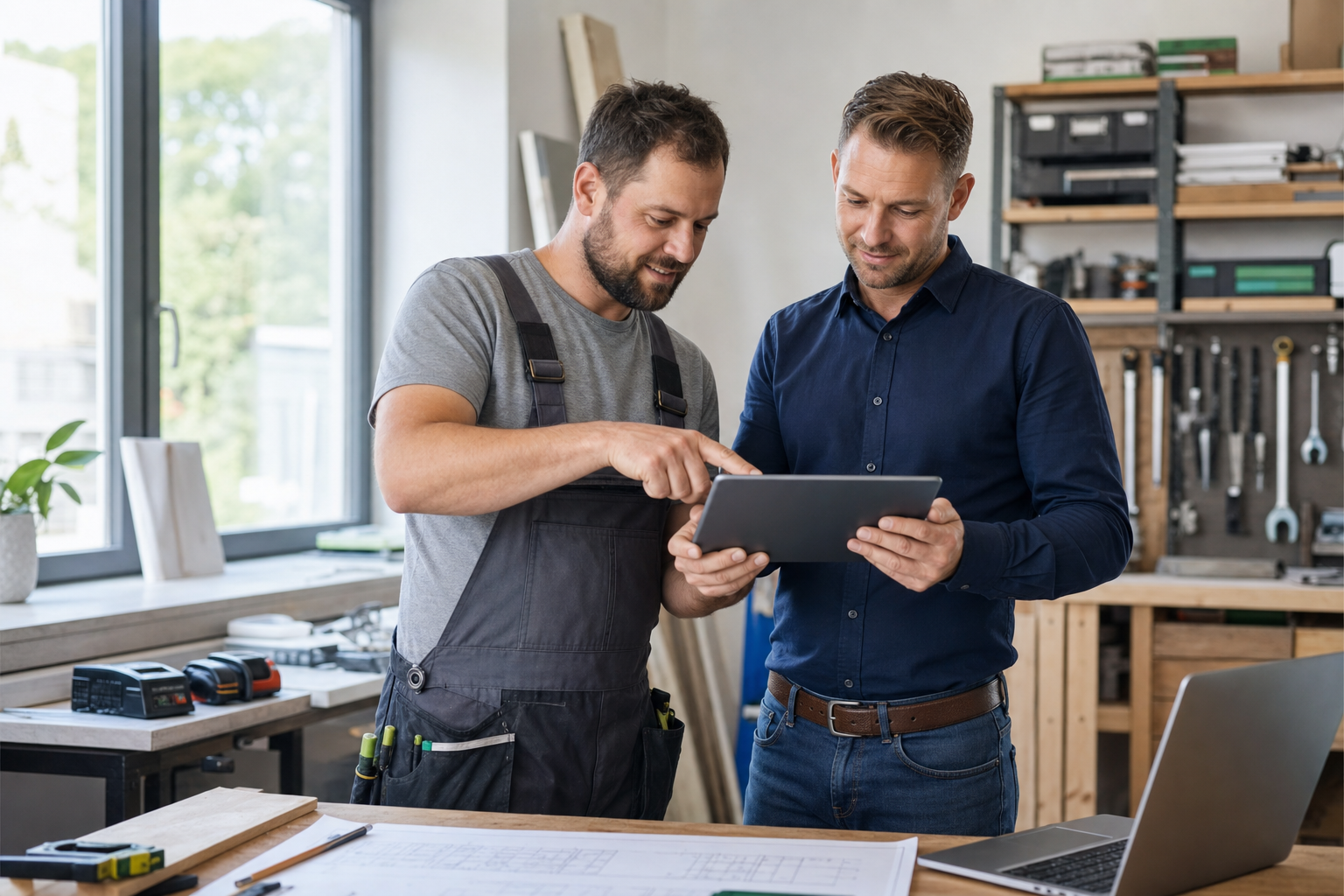 KI und digitale Workflows fuer Handwerksbetriebe