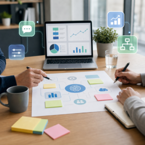 KI-Starter Beratung und Strategie Produktbild mit Workshop und Analyse