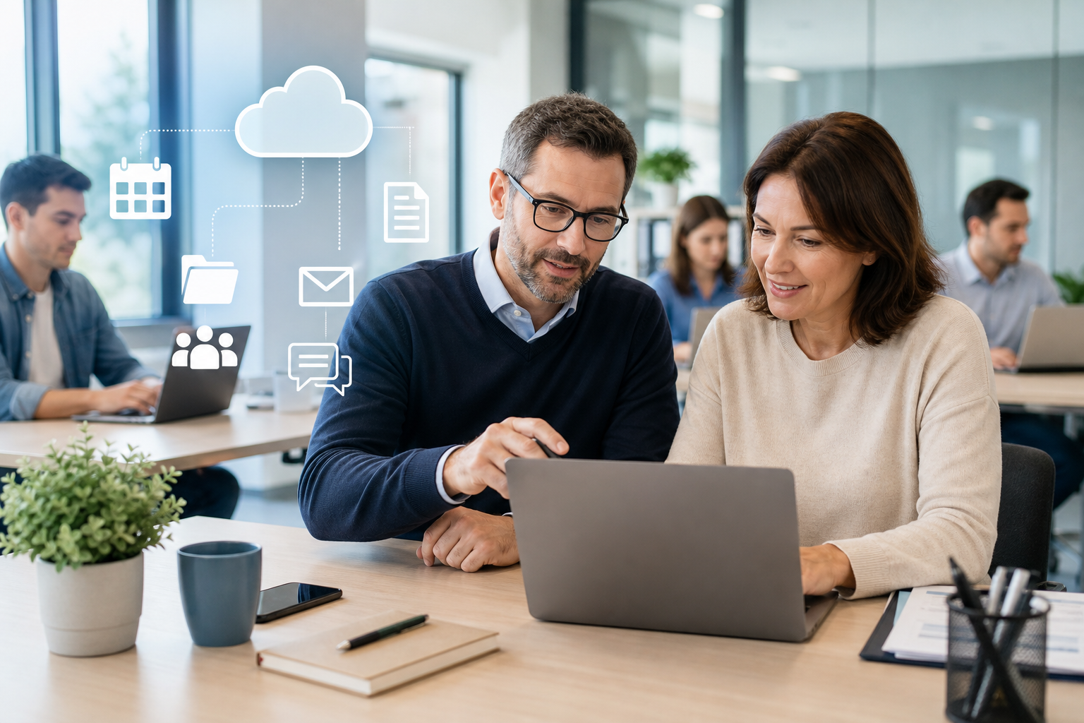 Microsoft 365 Einrichtung Migration und Support fuer Unternehmen