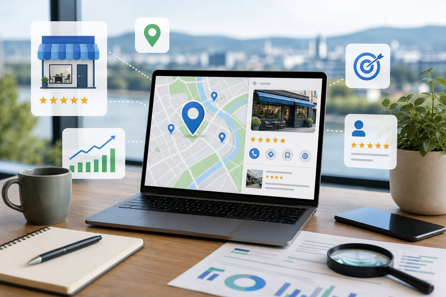Lokale SEO Strategie fuer regionale Unternehmen und bessere Sichtbarkeit