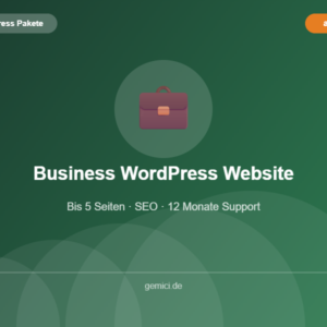 Business – WordPress Website